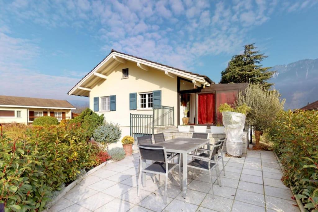 Noville Cheerful Villa With Fireplace, Bath-Tub And Garden מראה חיצוני תמונה